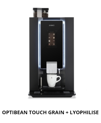 AROME CAFE SERVICES cafe professionnel rennes 5 OPTIBEAN TOUCH GRAIN LYOPHILISE